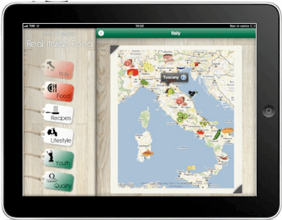 Italian Food versione iPad
