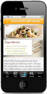 Italian Food versione iPhone