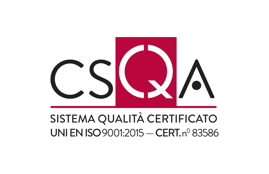 Certificate: CSQA - ISO 9001 Omnys