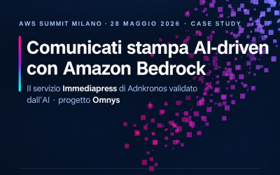 Adnkronos’ Immediapress: press release validation powered by AI with Amazon Bedrock